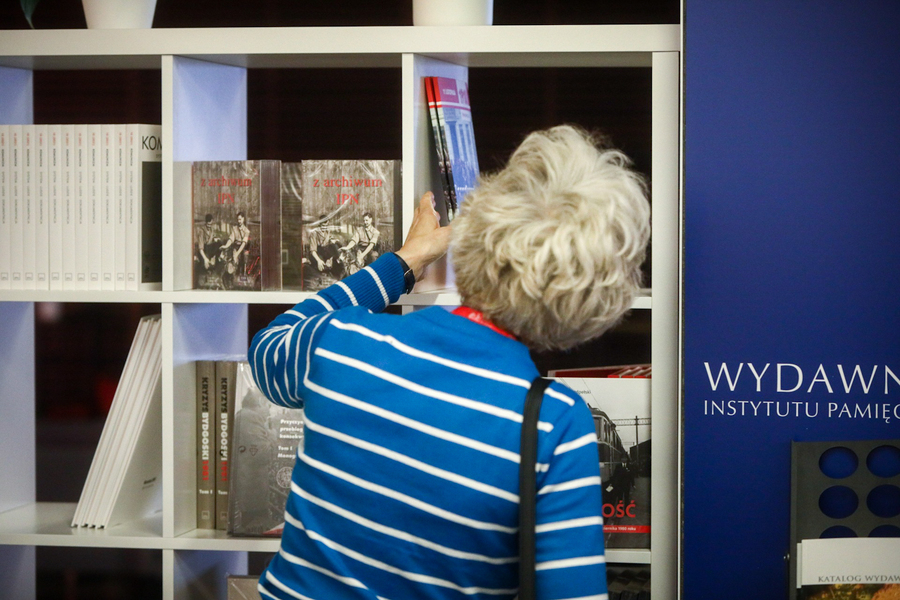 Strefa Wydawnictwa IPN na Kongresie Pamięci Narodowej – Warszawa, 13 kwietnia 2023. Fot. Sławek Kasper (IPN)