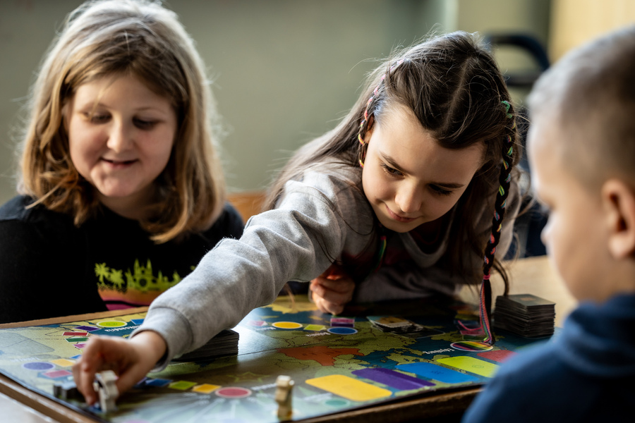 W zajęciach wzięło udział ponad 150 dzieci.