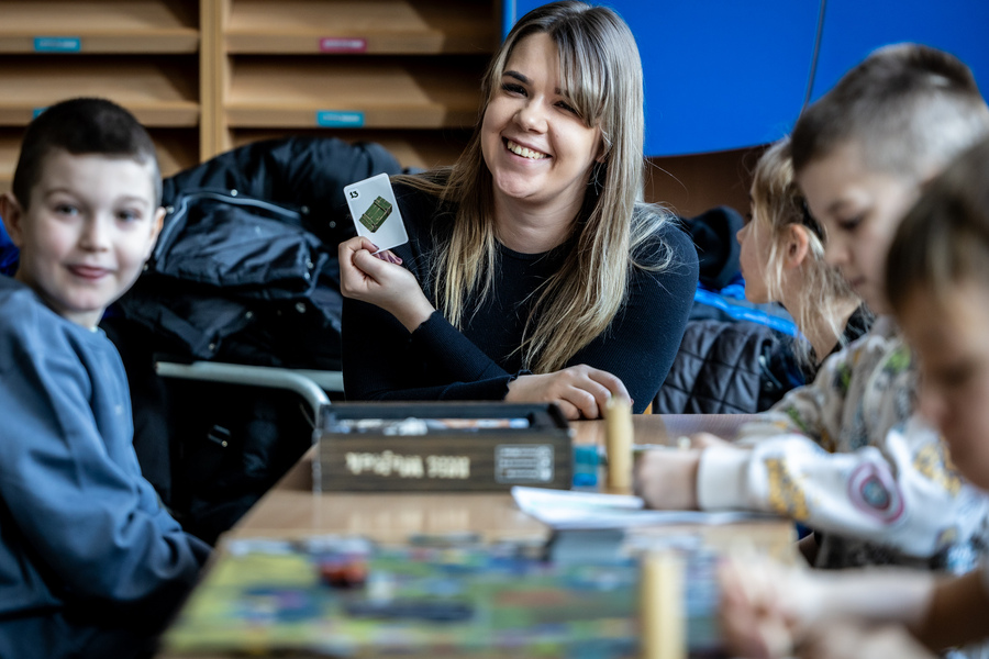 W zajęciach wzięło udział ponad 150 dzieci.