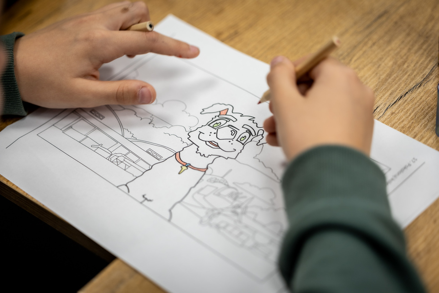 W zajęciach wzięło udział ponad 150 dzieci.