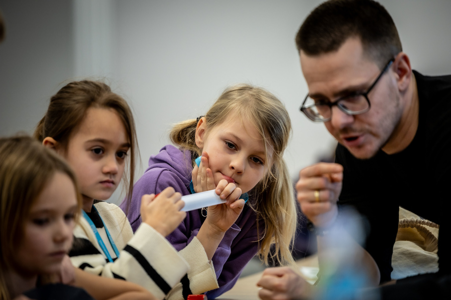 W zajęciach wzięło udział ponad 150 dzieci.