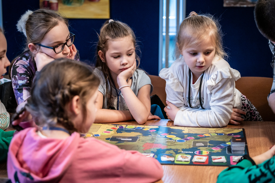 W zajęciach wzięło udział ponad 150 dzieci.