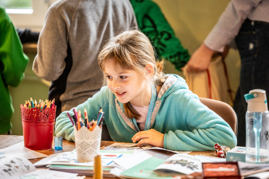 W zajęciach wzięło udział ponad 150 dzieci.