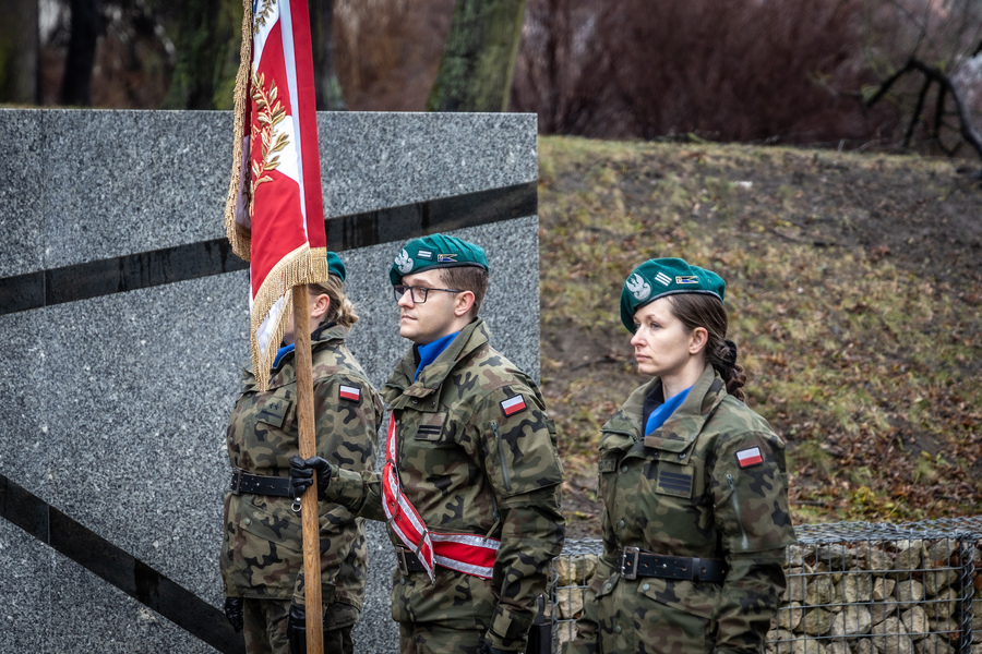Główne uroczystości odbyły się pod pomnikiem Armii Krajowej.