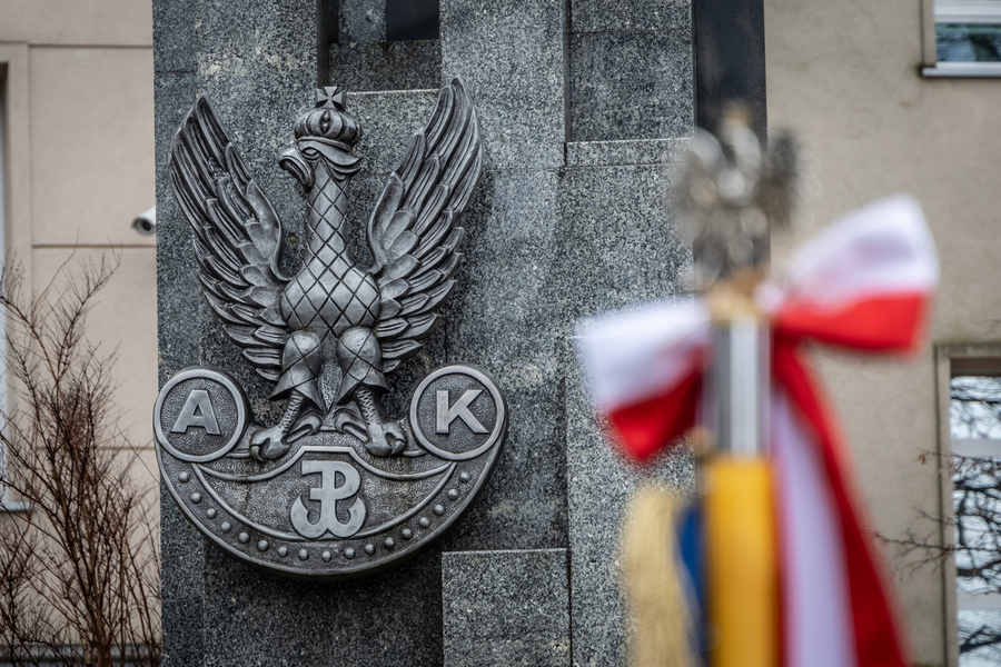 Główne uroczystości odbyły się pod pomnikiem Armii Krajowej.