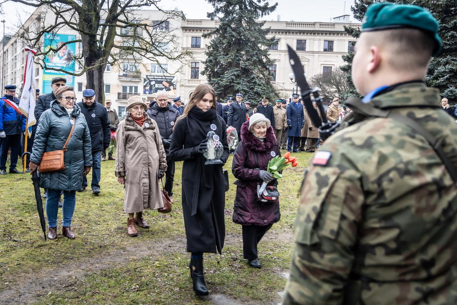 Główne uroczystości odbyły się pod pomnikiem Armii Krajowej.