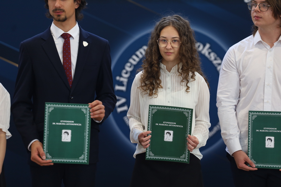 Wręczenie Stypendiów im. Marcina Antonowicza w Olsztynie