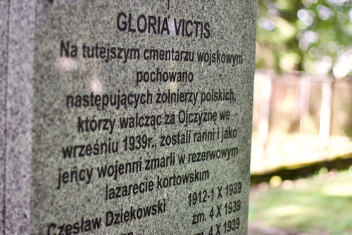 Cmentarz wojskowy w Olsztynie znajduje się przy ul. Szarych Szeregów.